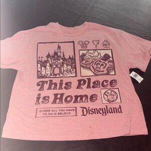 New Disneyland tee! This Place is Home. Size Med. NWT!